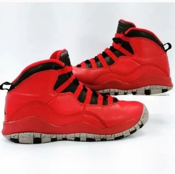 Nike Air Jordan 10 Retro Bulls Over Broadway womens Size 5.5 GS 4Y 705179-601 - Picture 2 of 6